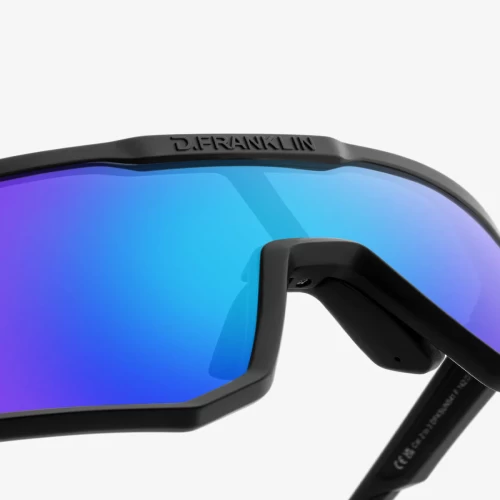 عینک آفتابی دی فرانکلین مدل D.Franklin HURRICANE BLACK FULL / Blue - Image 4