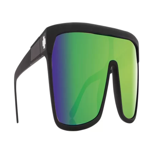 عینک آفتابی اسپای مدل SPY FLYNN MATTE BLACK - HAPPY BRONZE W/ GREEN SPECTRA - Image 3