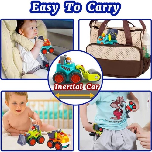 ماشین اسباب بازی غلتک HUILE TOYS مدل P/A3116C/GH