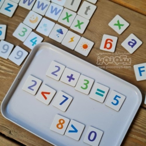 خرید حروف و اعداد انگلیسی مگنتی