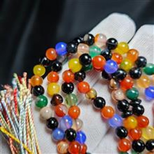 خرید تسبیح 101 دانه ام البنین عقیق معدنی وردسا