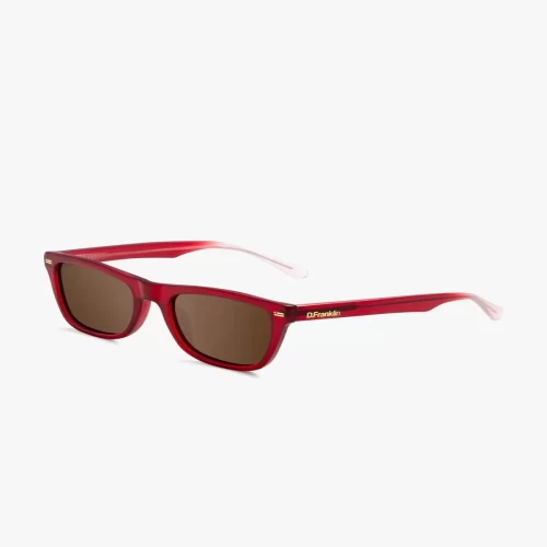 عینک آفتابی دی فرانکلین مدل D.franklin Mike / Trans Burgundy - Brown - Image 2