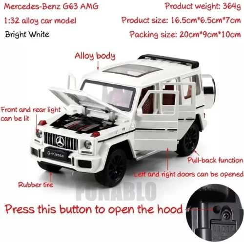 ماکت ماشین بنز جی کلاس G-Class کد 28CZA