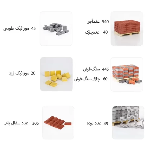 اسباب بازی ساختنی 1573 تکه مدل خانه جنگلی کد 093015