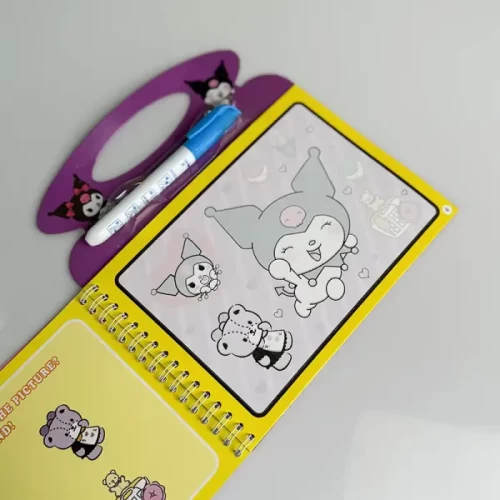 کتاب جادویی رنگ آمیزی با آب (مجیک واتر) مدل کرومی کد BH322