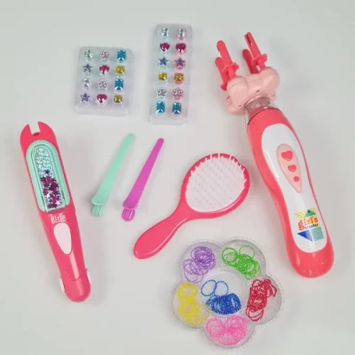 اسباب بازی ست بافت مو 24 تکه کد MBK378