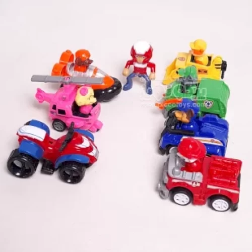 قیمت فیگور7 عددی سگهای نگهبان پاوپاترول paw patrol با ماشین