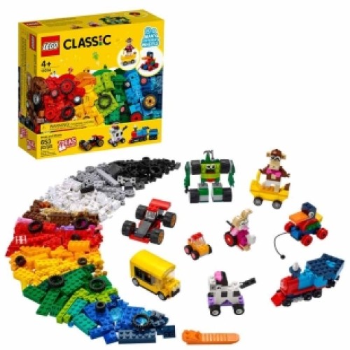 لگو کلاسیک 653 قطعه مدل Many Different Wheels کد 11014