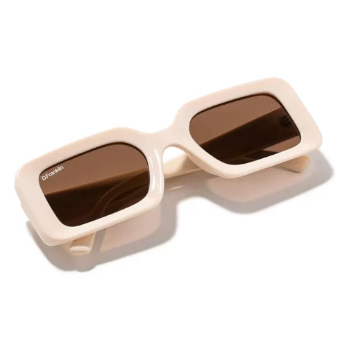 عینک آفتابی دی فرانکلین مدل D.franklin Bahamas Shiny Beige / Brown - Image 3