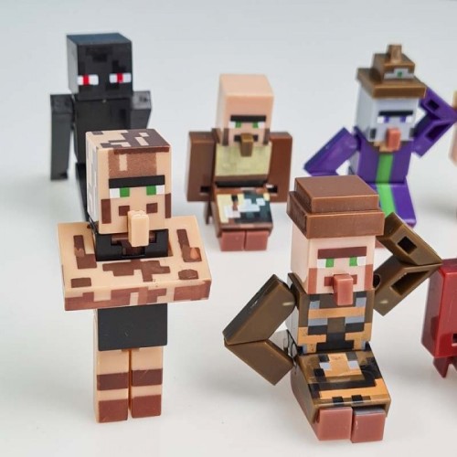 اکشن فیگور 8 عددی ماینکرفت با سلاح MINECRAFT کد P/19745/B