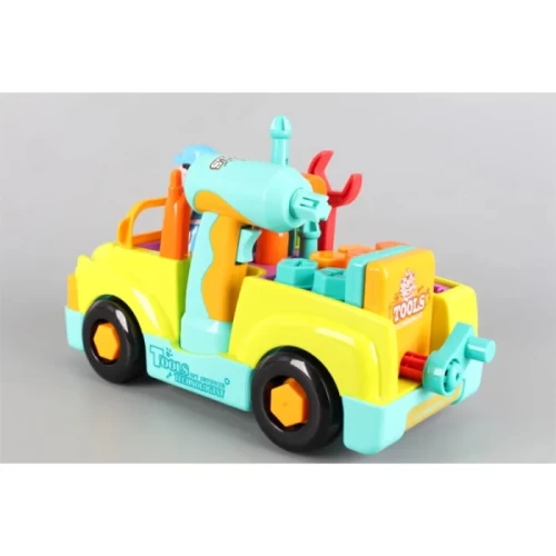 اسباب بازی کامیون ابزار هولی تویز Huile Toys رنگ سبز کد 6109