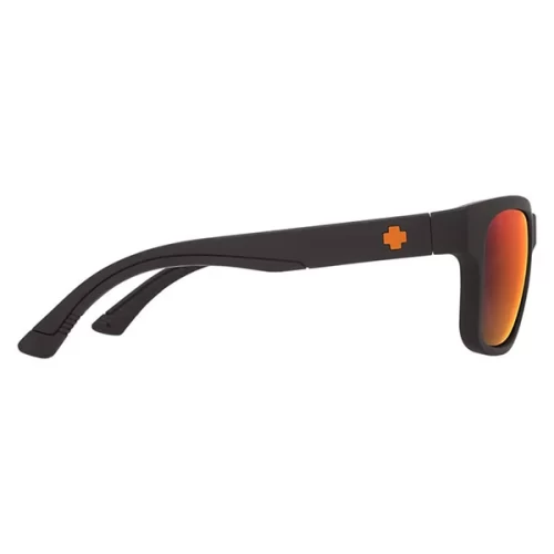 عینک آفتابی اسپای SPY Hunt Dale Jr Matte Black - HD Plus Gray Green with Orange Spectra Mirror - Image 3