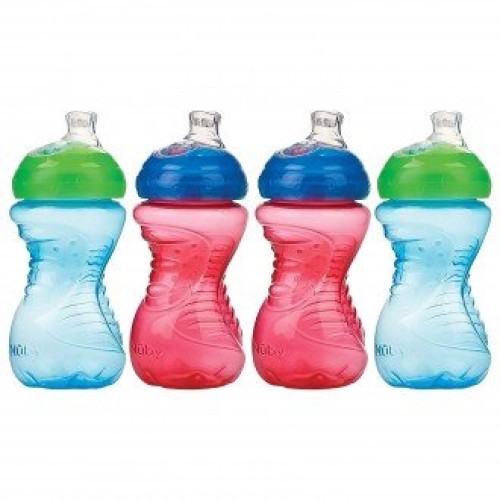قمقمه سوپاپ دار 300ml مدل nuby 9926