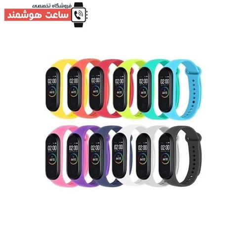 بند سیلیکونی مچ بند هوشمند شیائومی Mi Band 4 و Mi Band 3 - Image 4