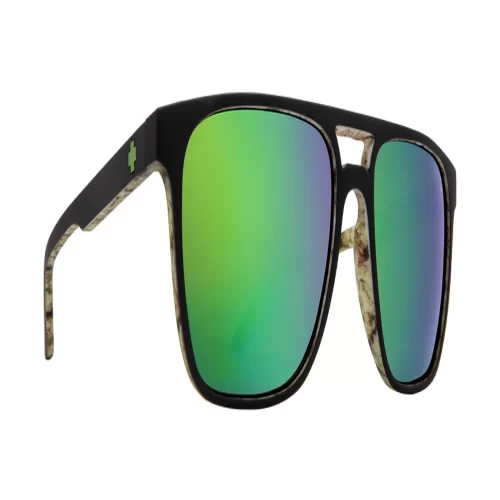 عینک آفتابی اسپای Spy Czar Matte Black Kushwall Happy Bronze W Green Spectra - Image 4