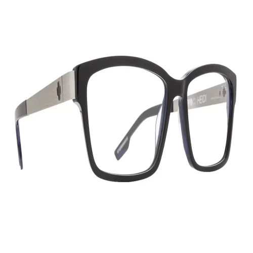 عینک طبی اسپای مدل SPY Heidi 54 Black Blue Horn - Image 3