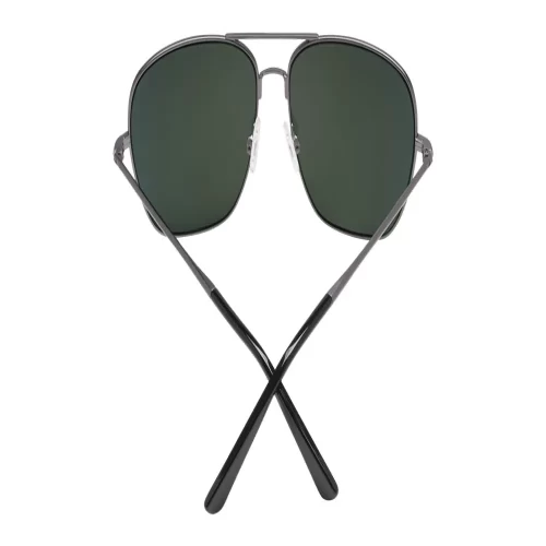 عینک آفتابی اسپای مدل SPY Tatlow Matte Gunmetal - HD Plus Gray Green with Red Spectra Mirror - Image 5