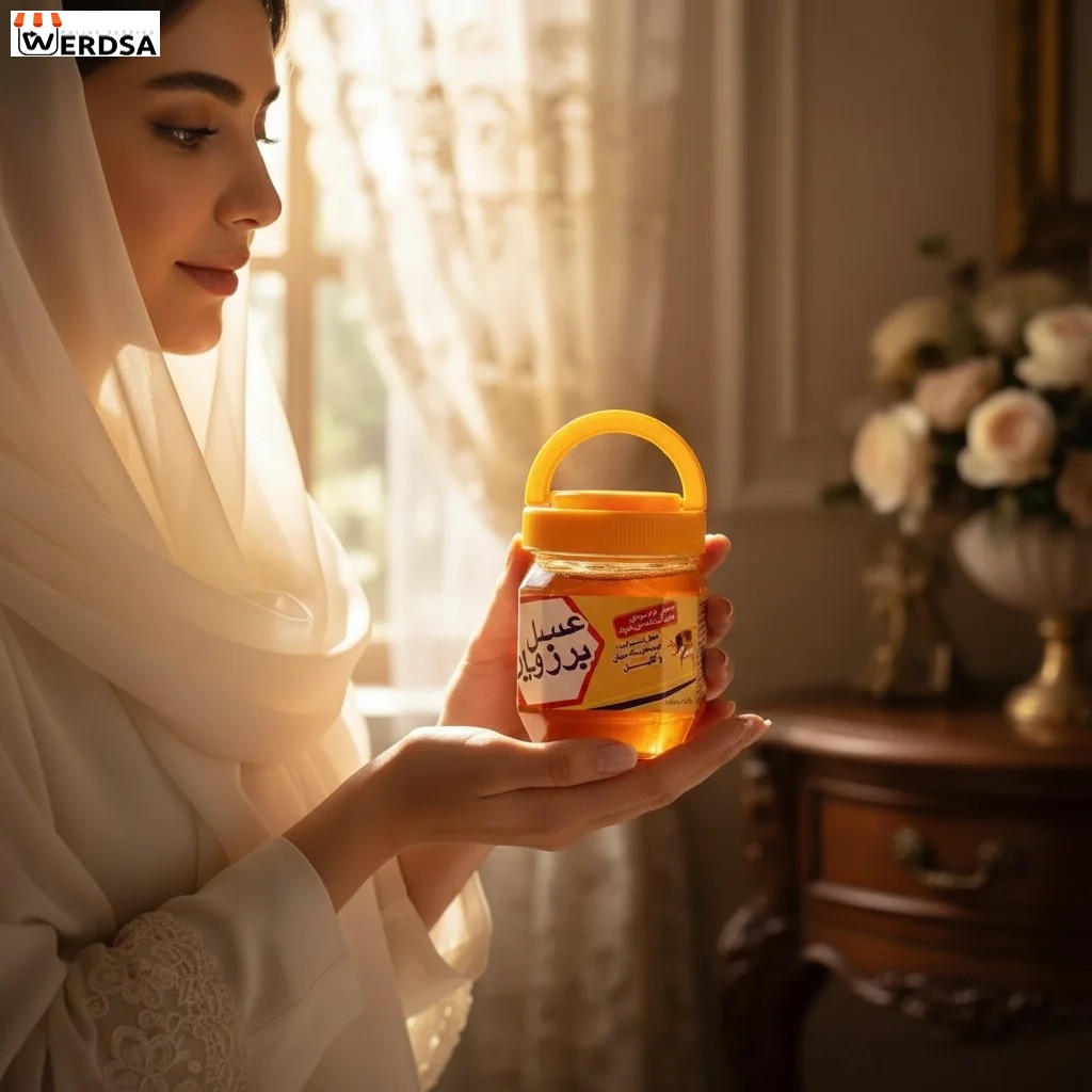 عسل کنار 500 گرمی موم دار