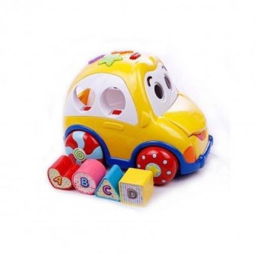 اسباب بازی ماشین موزیکال و جورچین هوش و سرگرمی مدل winfun 006590