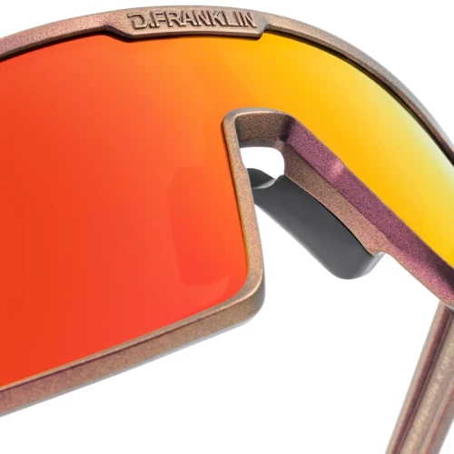 عینک آفتابی دی فرانکلین مدل D.franklin WIND LIMITED EDITION / IRIDISCENT BURGUNDY - RED - Image 5