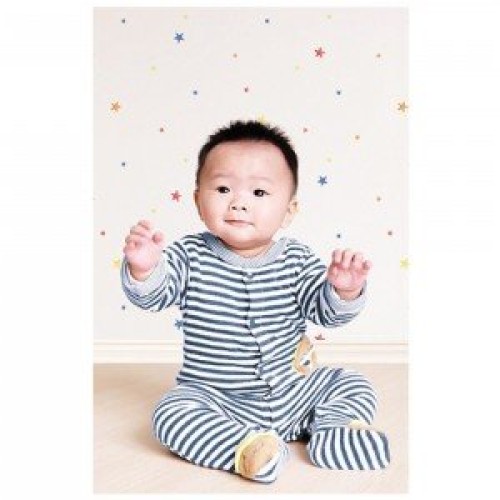 کاغذ دیواری انگلیسی اتاق کودک - تاینی تاتز G45138 tiny tots
