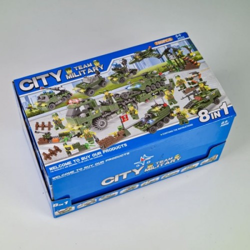 اسباب بازی لگو سری شهر 90 تکه city مدل ارتشی کد LXA2334