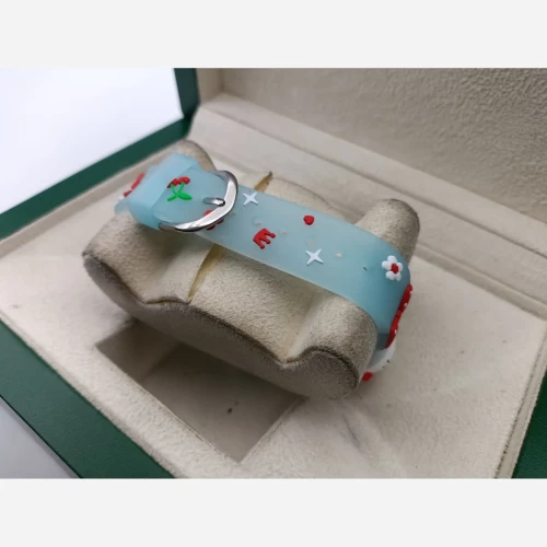 ساعت بچگانه هلو کیتی اسپینر دار آبی - Image 2
