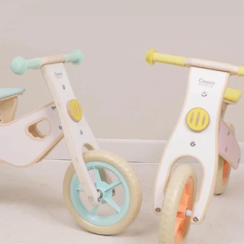دوچرخه تعادلی چوبی کلاسیک ورلد classic world Balance Bike کد 60002