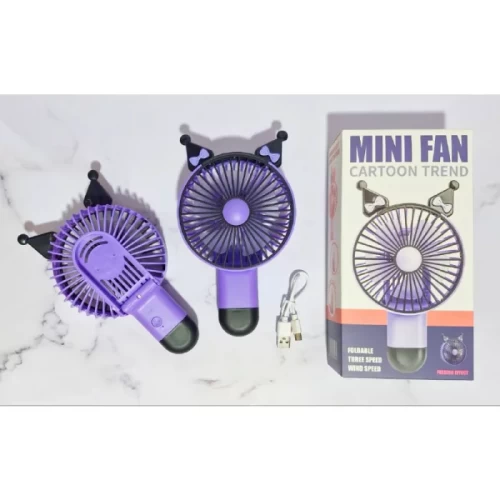 پنکه شارژی دستی رومیزی کد 286733