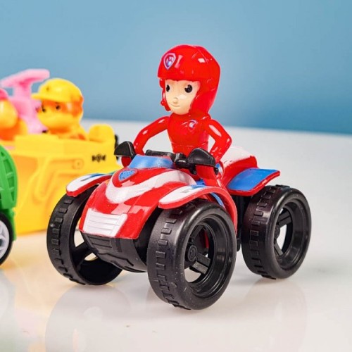 فیگور9 عددی سگهای نگهبان پاوپاترول paw patrol با ماشین مدل 6632