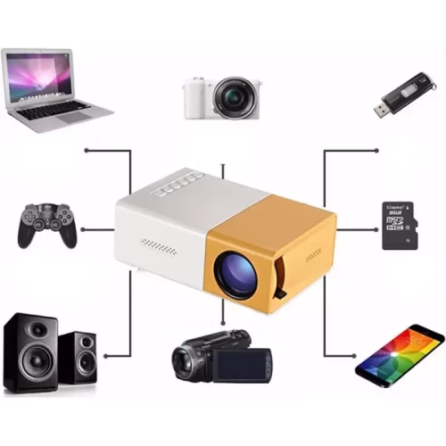 دستگاه پروژکتور LED PROJECTOR کد YG300