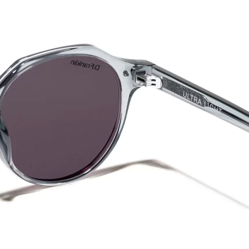 عینک آفتابی دی فرانکلین مدل D.franklin Ultra Light S Round Crystal Grey / Black - Image 4