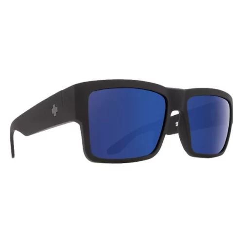 عینک آفتابی اسپای SPY Cyrus Soft Matte Black - HD Plus Bronze with Blue - Image 3