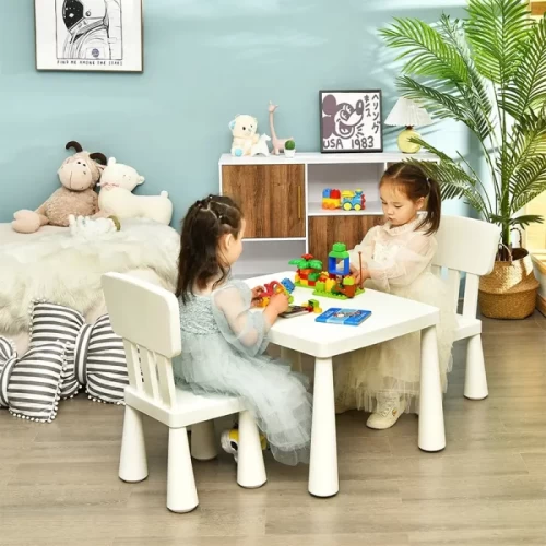 میز کودک طرح ایکیا مدل ماموت MAMMUT رنگ سفید کد 6173403