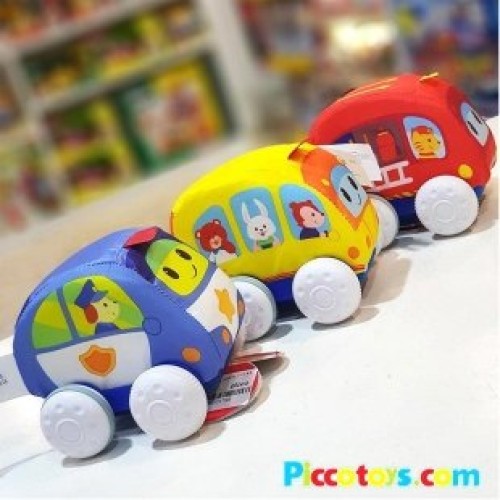 اسباب بازی ماشین پلیس پارچه 00ای کودک طرح پلیس 003185 winfun مدل 00179