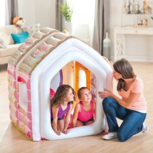 کلبه کودک با مبل و میز Intex طرح پرنسس کد 48635
