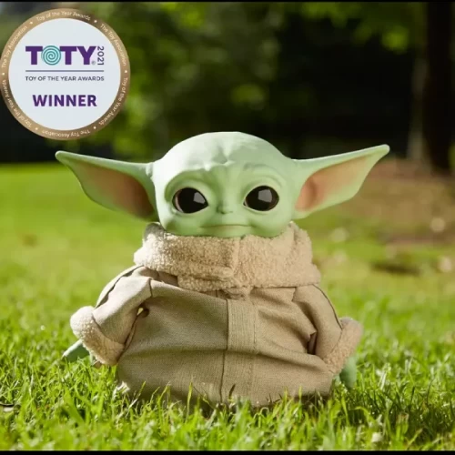 فیگور بیبی یودا پولیشی Baby Yoda 28 سانتی کد 0830KH