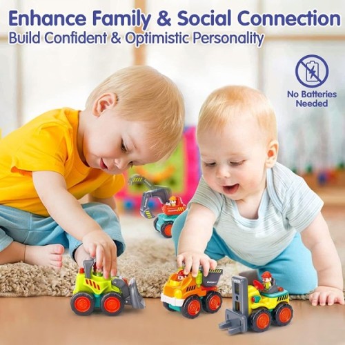 ماشین اسباب بازی غلتک HUILE TOYS مدل P/A3116C/GH