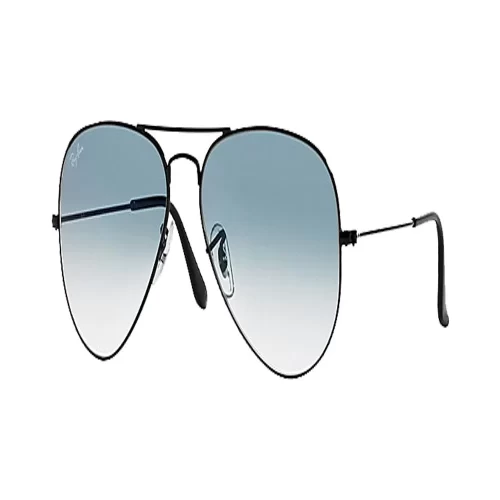 عینک آفتابی RayBan 3025 Aviator Metal Black Blue Gradient - Image 2