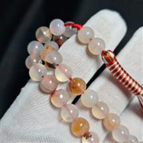 خرید تسبیح 33 دانه سنگ عقیق معدنی وردسا