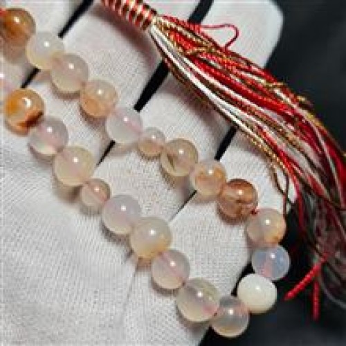 خرید تسبیح 33 دانه سنگ عقیق معدنی کد وردسا