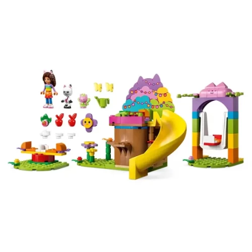 لگو خانه عروسک گبی 130 قطعه مدل Kitty Fairy's Garden Party کد 10787