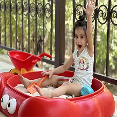 استخر شن بازی خرچنگ رنگ قرمز کد P 30040 GH