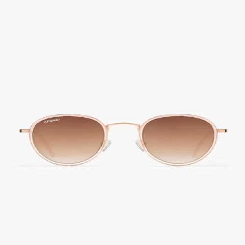 عینک آفتابی دی فرانکلین مدل D.franklin Walker Round / Rose Gold - Pink - Image 3