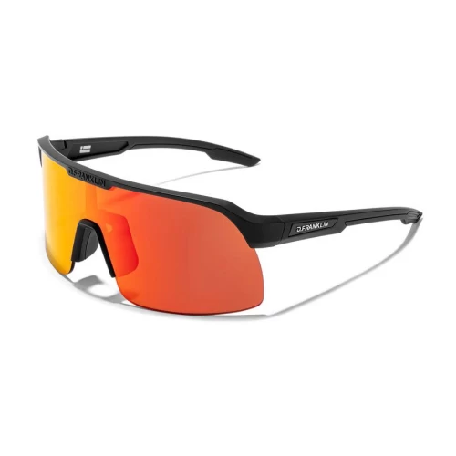 عینک آفتابی دی فرانکلین مدل D.franklin WIND FIFTY / BLACK - RED - Image 4