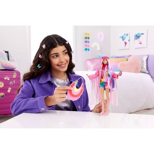 عروسک باربی اکسترا مدل مسافر پرواز کد HPB15