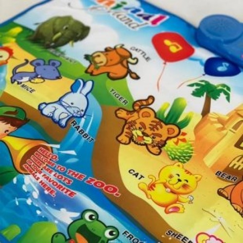 تشک بازی موزیکال طرح حیوانات کد MHD0913B