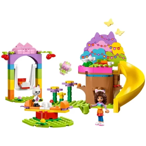 لگو خانه عروسک گبی 130 قطعه مدل Kitty Fairy's Garden Party کد 10787