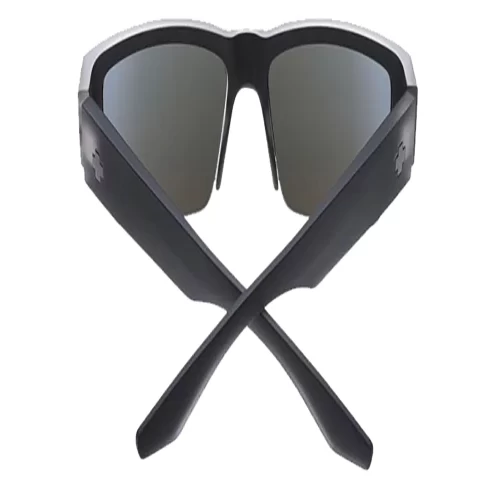 عینک آفتابی اسپای SPY Cyrus 5050 Matte Black Ice - HD Plus Gray Green with Dark Blue Spectra Mirror - Image 5