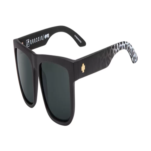عینک آفتابی اسپای Spy Discord Matte Black Leopard Fade Happy Gray Green - Image 2